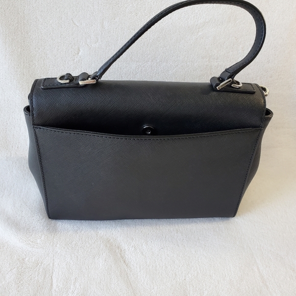 Michael Kors Black Satchel Crossbody Bag - Picture 7 of 9